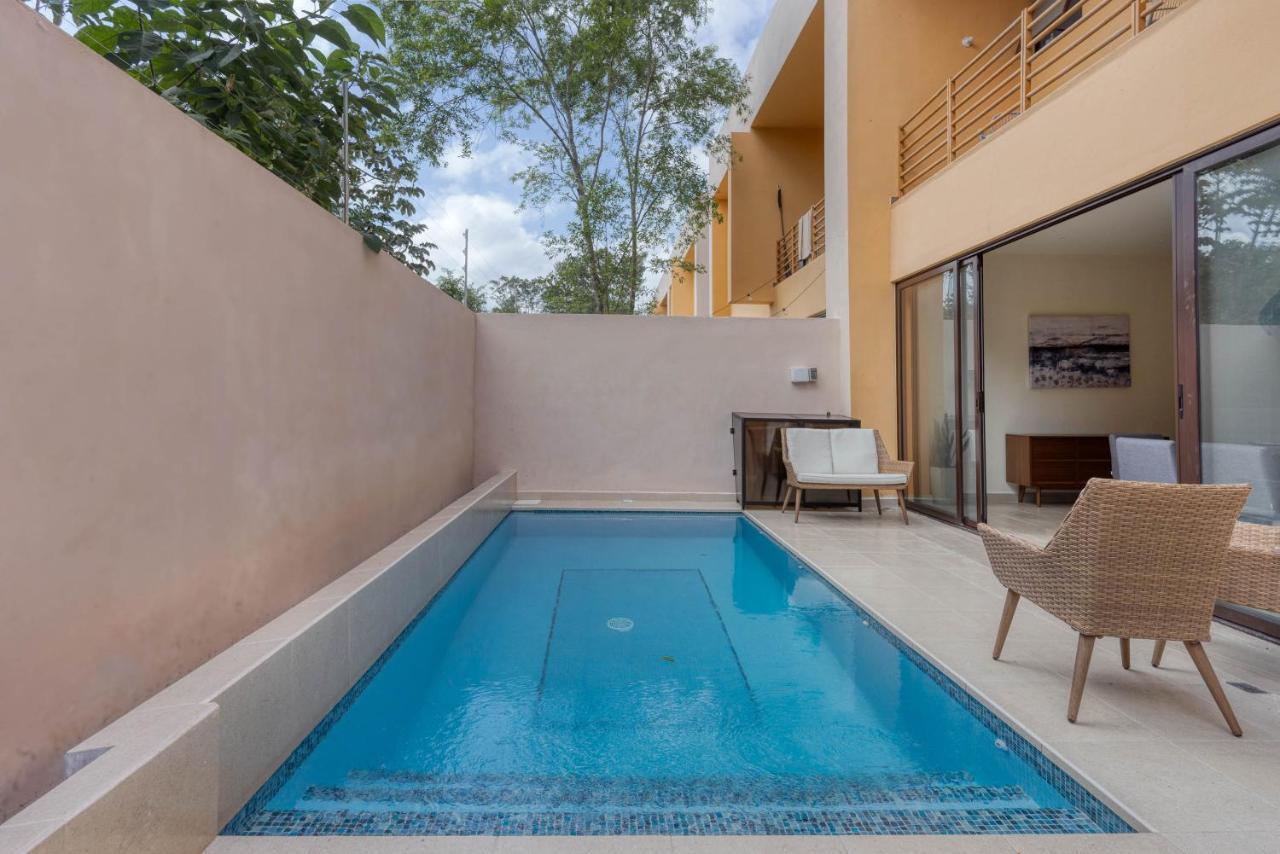 Brand New 3Br 3Ba House With Private Pool By Simply Comfort Playa del Carmen Buitenkant foto